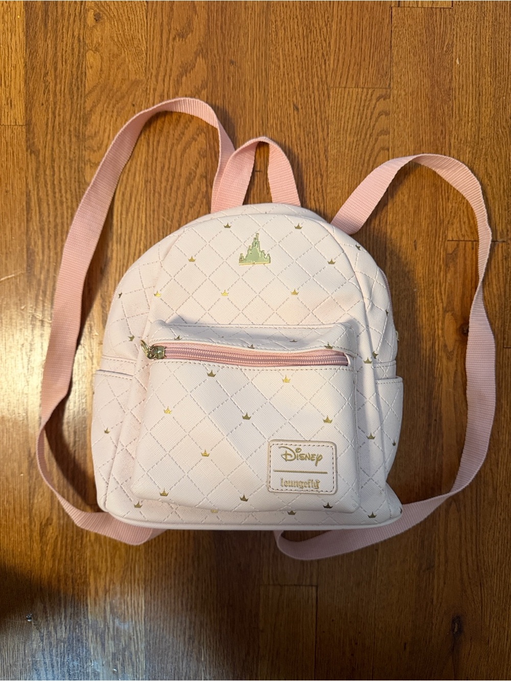 Loungefly Pink Sleeping Beauty Castle Mini Backpack